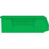 Akro-Mils 30234 AkroBins Plastic Storage Bins, Space-Saving Stackable Bins for Garage, Pantry, Craft Organization, 15″ x 5″ x 5″, Black, 12-Pack(Green)