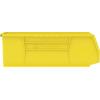 Akro-Mils 30234 AkroBins Plastic Storage Bins, Space-Saving Stackable Bins for Garage, Pantry, Craft Organization, 15″ x 5″ x 5″, Black, 12-Pack(Yellow)