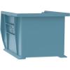 Akro-Mils 30240 AkroBins Plastic Storage Bins, Space-Saving Stackable Bins for Garage, Pantry, Craft Organization, 15-Inch x 8-Inch x 7-Inch, Blue, 12-Pack(Light Blue)