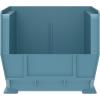 Akro-Mils 30240 AkroBins Plastic Storage Bins, Space-Saving Stackable Bins for Garage, Pantry, Craft Organization, 15-Inch x 8-Inch x 7-Inch, Blue, 12-Pack(Light Blue)