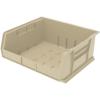 Akro-Mils 30250 AkroBins Plastic Storage Bins, Space-Saving Stackable Bins for Garage, Pantry, Craft Organization, 15″ x 16″ x 7″, Green, 6-Pack(Stone)