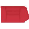 Akro-Mils 30260 AkroBins Plastic Storage Bins, Space-Saving Stackable Bins for Garage, Pantry, Craft Organization, 18″ x 11″ x 10″, Red, 6-Pack(Red)