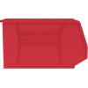 Akro-Mils 30260 AkroBins Plastic Storage Bins, Space-Saving Stackable Bins for Garage, Pantry, Craft Organization, 18″ x 11″ x 10″, Red, 6-Pack(Red)