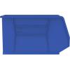 Akro-Mils 30265 AkroBins Plastic Storage Bins, Space-Saving Stackable Bins for Garage, Pantry, Craft Organization, 18-” x 8.25-” x 9-“, Blue, 6-Pack(Blue)