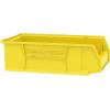 Akro-Mils 30280 Super-Size AkroBins Plastic Storage Bins, Space-Saving Stackable Bins for Garage, Classroom, Warehouse Organization, 20″ L x 12″ W x 6″ H, Clear, 4-Pack(Yellow  (4-Pack))