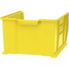 Akro-Mils 30289 Super-Size AkroBins Plastic Storage Bins, Space-Saving Stackable Bins for Garage, Classroom, Warehouse Organization, 24″ L x 18″ W x 12″ H, Clear, 1-Pack(Yellow  (1-Pack))
