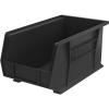 image:imageAkroMils 30240 AkroBins Plastic Storage Bins SpaceSaving Stackable Bins for Garage Pantry Craft Organization 15Inch x 8Inch x 7Inch Blue 12PackBlack