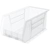 image:imageAkroMils 30240 AkroBins Plastic Storage Bins SpaceSaving Stackable Bins for Garage Pantry Craft Organization 15Inch x 8Inch x 7Inch Blue 12PackClear