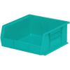 Akro-Mils 30250 AkroBins Plastic Storage Bins, Space-Saving Stackable Bins for Garage, Pantry, Craft Organization, 15″ x 16″ x 7″, Green, 6-Pack(Teal)
