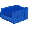 Akro-Mils 30289 Super-Size AkroBins Plastic Storage Bins, Space-Saving Stackable Bins for Garage, Classroom, Warehouse Organization, 24″ L x 18″ W x 12″ H, Clear, 1-Pack(Blue  (1-Pack))