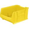 Akro-Mils 30289 Super-Size AkroBins Plastic Storage Bins, Space-Saving Stackable Bins for Garage, Classroom, Warehouse Organization, 24″ L x 18″ W x 12″ H, Clear, 1-Pack(Yellow  (1-Pack))