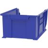 Akro-Mils 30281 Super-Size AkroBins Plastic Storage Bins, Space-Saving Stackable Bins for Garage, Classroom, Warehouse Organization, 20″ L x 12″ W x 8″ H, Blue, 3-Pack(Blue)