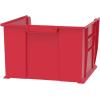 Akro-Mils 30283 Super-Size AkroBins Plastic Storage Bins, Space-Saving Stackable Bins for Garage, Classroom, Warehouse Organization, 20″ L x 18″ W x 12″ H, Red, 1-Pack(Red  (1-Pack))