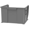 Akro-Mils 30283 Super-Size AkroBins Plastic Storage Bins, Space-Saving Stackable Bins for Garage, Classroom, Warehouse Organization, 20″ L x 18″ W x 12″ H, Red, 1-Pack(Clear  (1-Pack))