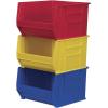 Akro-Mils 30283 Super-Size AkroBins Plastic Storage Bins, Space-Saving Stackable Bins for Garage, Classroom, Warehouse Organization, 20″ L x 18″ W x 12″ H, Red, 1-Pack(Grey  (1-Pack))