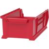 Akro-Mils 30286 Super-Size AkroBins Plastic Storage Bins, Space-Saving Stackable Bins for Garage, Classroom, Warehouse Organization, 24″ L x 11″ W x 7″ H, Blue, 4-Pack(Red  (4-Pack))