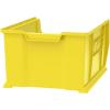 Akro-Mils 30288 Super-Size AkroBins Plastic Storage Bins, Space-Saving Stackable Bins for Garage, Classroom, Warehouse Organization, 24″ L x 16″ W x 11″ H, Blue, 1-Pack(Yellow  (1-Pack))