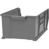 Akro-Mils 30293 Super-Size AkroBins Plastic Storage Bins, Space-Saving Stackable Bins for Garage, Classroom, Warehouse Organization, 30″ L x 16″ W x 11″ H, Red, 1-Pack(Clear  (1-Pack))