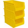 Akro-Mils 30281 Super-Size AkroBins Plastic Storage Bins, Space-Saving Stackable Bins for Garage, Classroom, Warehouse Organization, 20″ L x 12″ W x 8″ H, Blue, 3-Pack(Yellow)