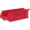 Akro-Mils 30284 Super-Size AkroBins Plastic Storage Bins, Space-Saving Stackable Bins for Garage, Classroom, Warehouse Organization, 24″ L x 8″ W x 7″ H, Grey, 4-Pack(Red  (4-Pack))