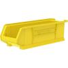 Akro-Mils 30284 Super-Size AkroBins Plastic Storage Bins, Space-Saving Stackable Bins for Garage, Classroom, Warehouse Organization, 24″ L x 8″ W x 7″ H, Grey, 4-Pack(Yellow  (4-Pack))
