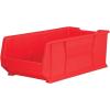 Akro-Mils 30293 Super-Size AkroBins Plastic Storage Bins, Space-Saving Stackable Bins for Garage, Classroom, Warehouse Organization, 30″ L x 16″ W x 11″ H, Red, 1-Pack(Red  (1-Pack))