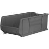 Akro-Mils 30293 Super-Size AkroBins Plastic Storage Bins, Space-Saving Stackable Bins for Garage, Classroom, Warehouse Organization, 30″ L x 16″ W x 11″ H, Red, 1-Pack(Grey  (1-Pack))