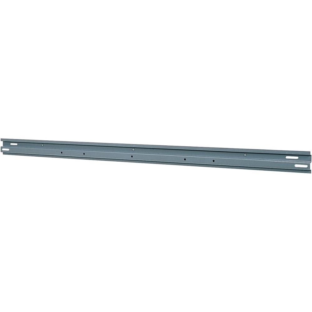 image:imageAkroMils 30148 48Inch Steel Organizer Wall Mount Rail for Mounting AkroBin Storage Bins 48Inch W x 3Inch H Gray
