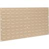 Akro-Mils 30118 Louvered Steel Wall Mount Panel Garage Organizer for Hanging AkroBin Storage Bins, 18-Inch W x 61-Inch H, Beige, Single(Beige)