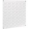 Akro-Mils 30118 Louvered Steel Wall Mount Panel Garage Organizer for Hanging AkroBin Storage Bins, 18-Inch W x 61-Inch H, Beige, Single(White)