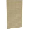 Akro-Mils 30136 Heavy Duty Wall Mount Garage Storage Steel Louvered Panel | Wall Storage Bin Hanging Organizer System for AkroBins, 36-Inch W x 19-Inch H, 4 Pack, Grey(Beige)