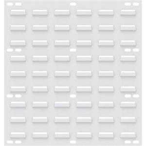 Akro-Mils 30118 Louvered Steel Wall Mount Panel Garage Organizer for Hanging AkroBin Storage Bins, 18-Inch W x 61-Inch H, Beige, Single(White)