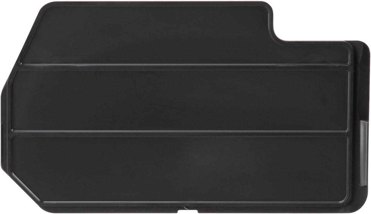 image:imageAkroMils 40234 Plastic Length Dividers for AkroBins Stackable Storage Bins Model 30234 Custom Storage Inserts for Tools Crafts amp Supplies 6Pack BlackBlack Length