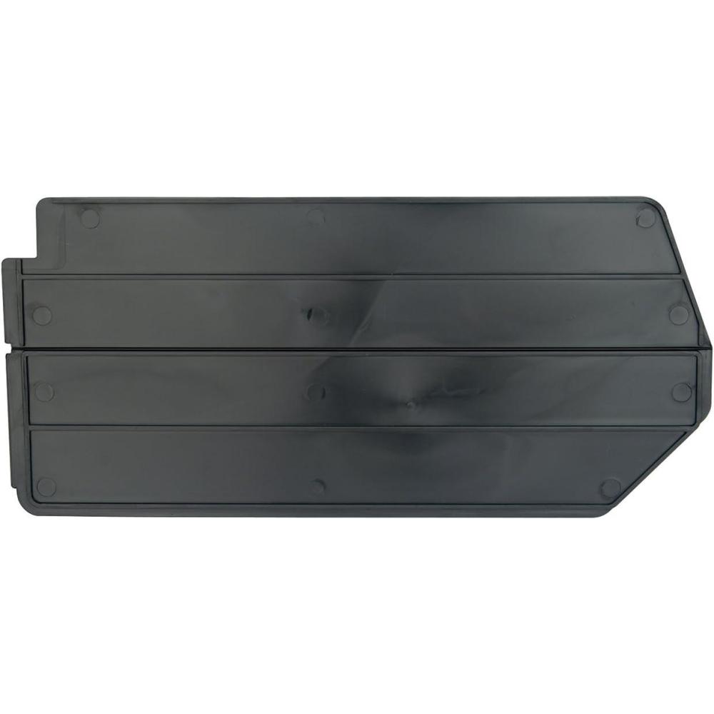 image:imageAkroMils 40234 Plastic Length Dividers for AkroBins Stackable Storage Bins Model 30234 Custom Storage Inserts for Tools Crafts amp Supplies 6Pack BlackBlack Length