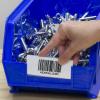 Akro-Mils 29302 Clear Protective Plastic Label Holder and Labels for large AkroBins and 30348, 30358, (25-Pack)