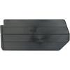 Akro-Mils 40234 Plastic Length Dividers for AkroBins Stackable Storage Bins Model 30234, Custom Storage Inserts for Tools, Crafts & Supplies, 6-Pack, Black(Black)