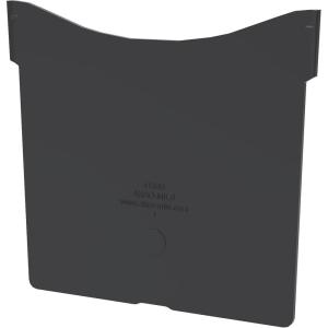 Akro-Mils 40234 Plastic Length Dividers for AkroBins Stackable Storage Bins Model 30234, Custom Storage Inserts for Tools, Crafts & Supplies, 6-Pack, Black(Black | Width)