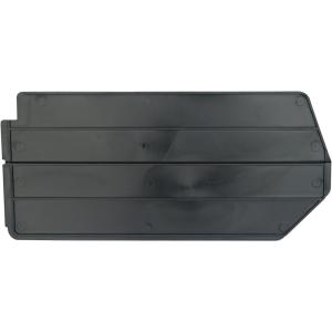 Akro-Mils 40234 Plastic Length Dividers for AkroBins Stackable Storage Bins Model 30234, Custom Storage Inserts for Tools, Crafts & Supplies, 6-Pack, Black(Black | Length)