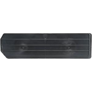 Akro-Mils 40280 Plastic Length Dividers for AkroBins Super-Size Heavy Duty Stackable Storage Bins Model 30280, Custom Storage Inserts for Tools, Parts & Supplies, 2-Pack, Black