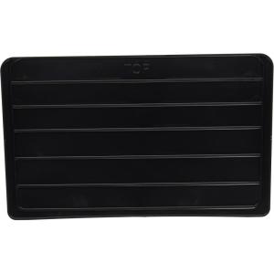 Akro-Mils 41288 Plastic Width Dividers for AkroBins Super-Size Heavy Duty Stackable Storage Bins Models 30288 and 30293, Custom Storage Inserts for Tools, Parts & Supplies, 6-Pack, Black