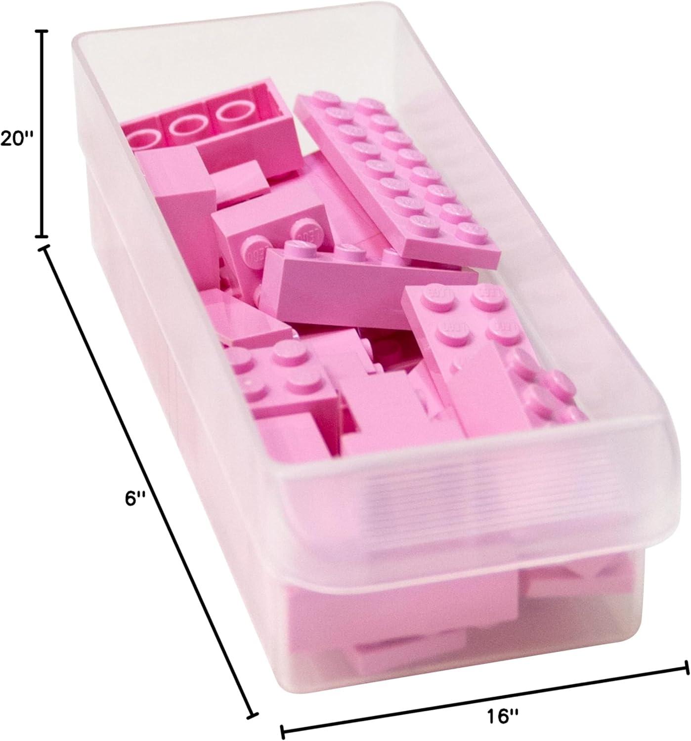 image:imageAkroMils 44Drawer Plastic Drawer Storage Cabinet for Garage Organization Bead Organizer Building Bricks Storage Teacher Toolbox Makeup Organizer 20 W x 6 D x 16 H 10144 BlackBlack