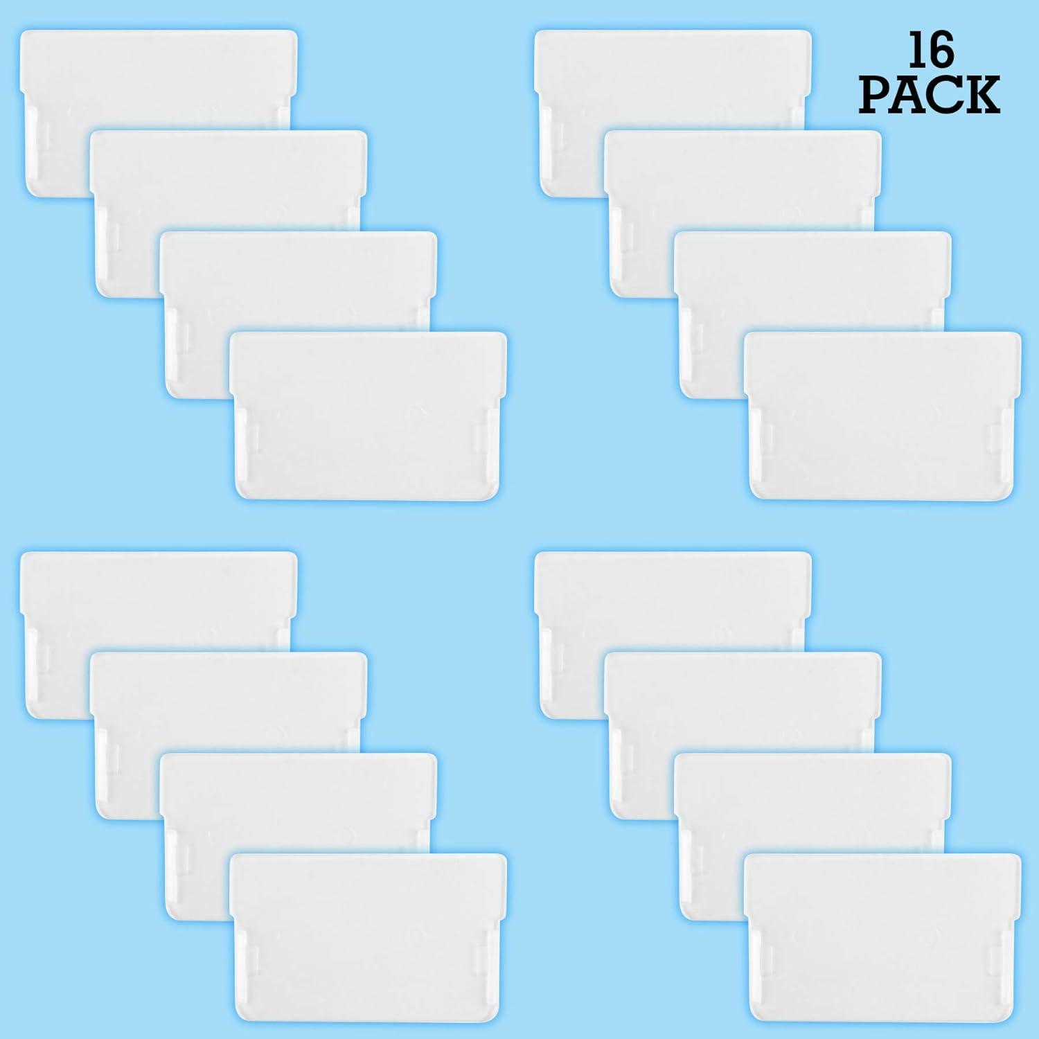 image:imageAkroMils 40716 Plastic Width Dividers for Small Drawers in Plastic Cabinets Custom Storage Inserts for Teacher Toolbox Small Parts Organizer Screw Organizer and More 16Pack ClearDividers