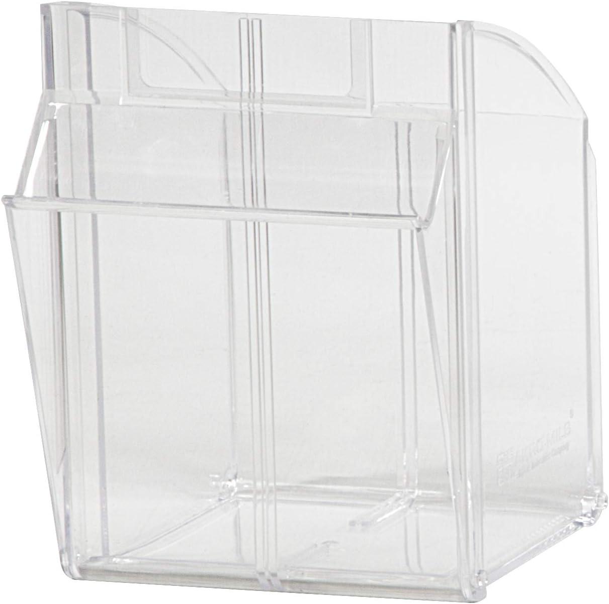 image:imageAkroMils TiltView Plastic Storage Cabinet with 4 Tilt Out Bins Horizontal Plastic Parts Organizer Teacher Toolbox and Office Supply Organizer 2358 W x 8316 H x 634 D StoneStone