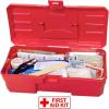 Akro-Mils 12-Inch ProBox Plastic Toolbox for Tools, Hobby or Craft Storage Toolbox, Model 09912, (12-Inch x 5-1/2-Inch x 4-Inch), Red(Red)
