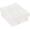 Akro-Mils 40717 Length Dividers for Plastic Storage Hardware and Craft Cabinet Large Drawers, (6-Pack), Clear(Large Drawer)