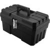 Akro-Mils 09514 ProBox Plastic Toolbox with Removable Tray for Tools, Hobby or Craft Storage, 14-Inch x 8-Inch x 8-Inch, Red(Black)