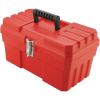 Akro-Mils 09514 ProBox Plastic Toolbox with Removable Tray for Tools, Hobby or Craft Storage, 14-Inch x 8-Inch x 8-Inch, Red(Red)