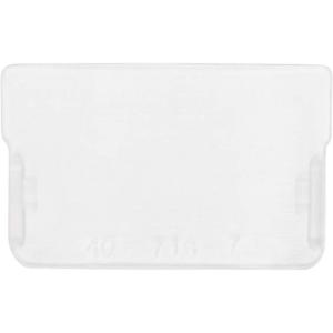 Akro-Mils 40716 Plastic Width Dividers for Small Drawers in Plastic Cabinets, Custom Storage Inserts for Teacher Toolbox, Small Parts Organizer, Screw Organizer and More, 16-Pack, Clear(Dividers)