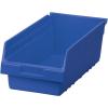 Akro-Mils 30088 ShelfMax Plastic Nesting Shelf Bin Box, 18-Inch L by 8-Inch W by 6-Inch H, Blue, Case of 8(Blue)