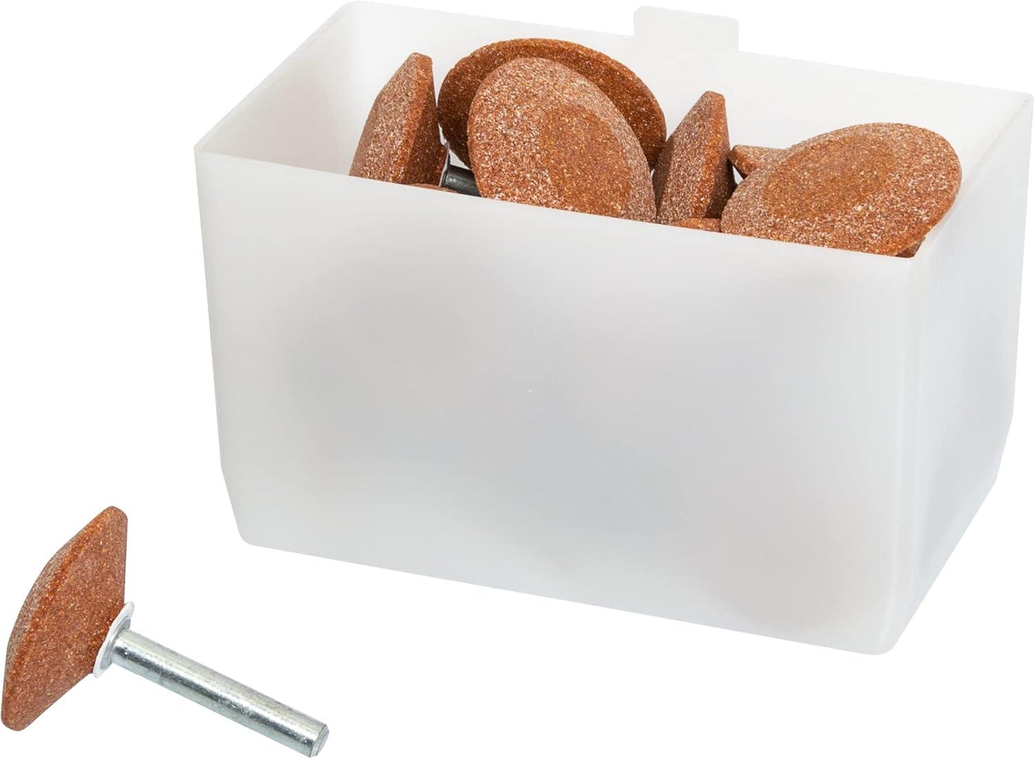 image:imageAkroMils 30101 Plastic Bin Cup Storage for Sorting Small Parts In Shelf Bins 2Inch x 314Inch x 3Inch White Case of 48234 x 5 x 3